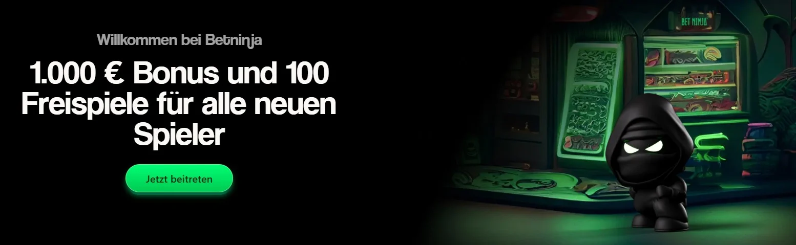 Betninja Casino banner