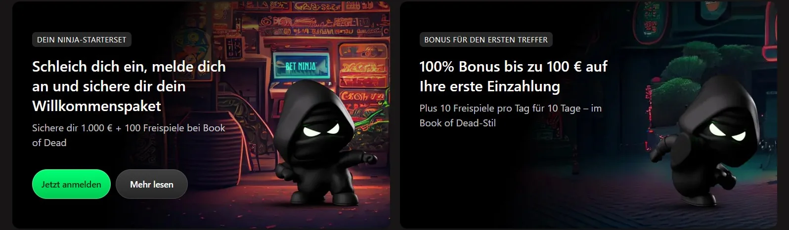 Betninja Casino Boni