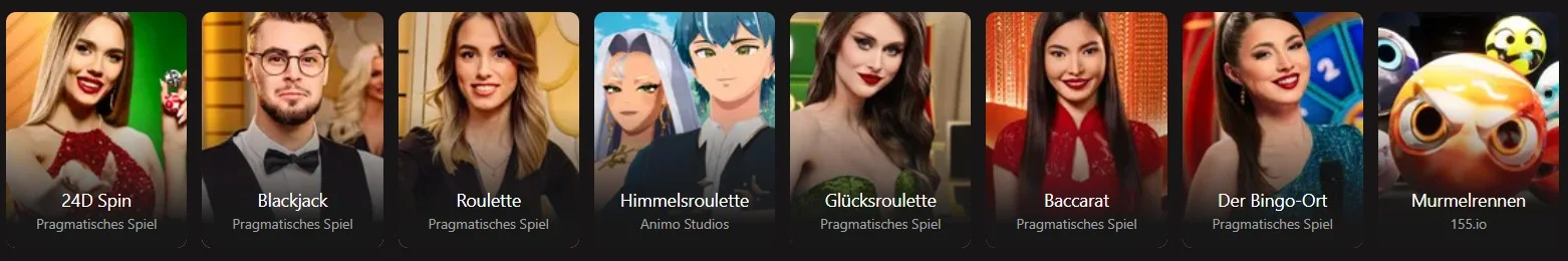 Betninja Casino Live-Casino